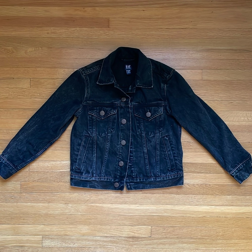 Boys GAP Black Jean Jacket